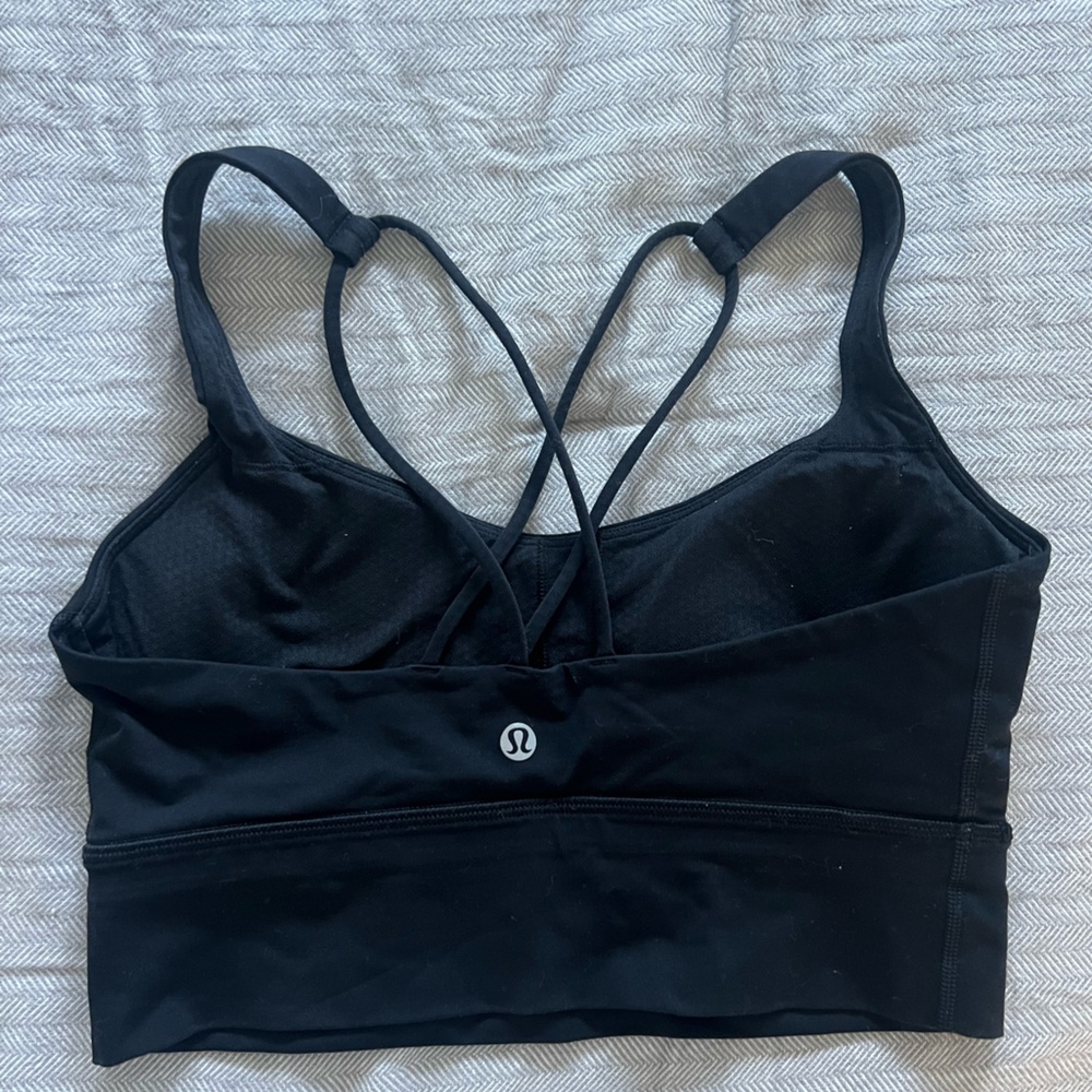 Lululemon Athletica Black Sports Bra - Picture 2 of 3